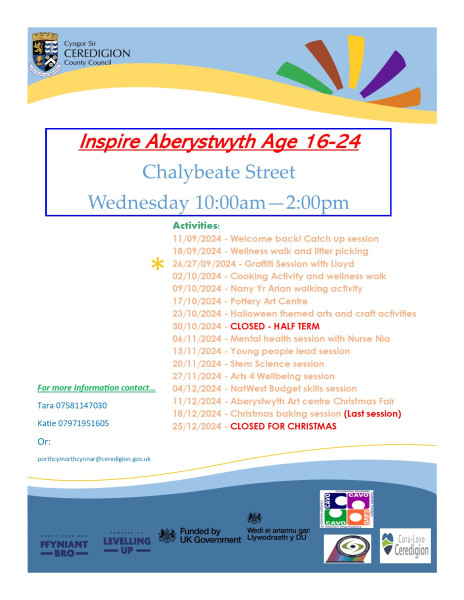 Inspire Group Aberystwyth