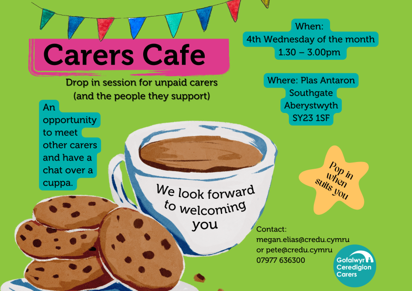 Caffi Gofalwyr Aberystwyth Carers Cafe