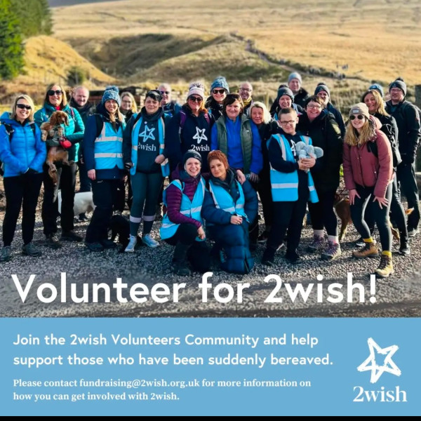 Volunteer Opportunities with 2wish Cymru