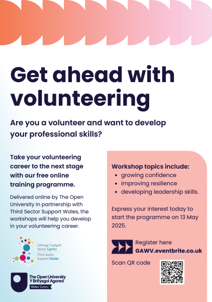 Getting Ahead with Volunteering – an online FREE course for volunteers!